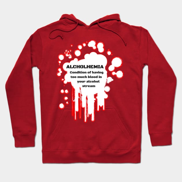 Alcoholhemia Hoodie by TJManrique